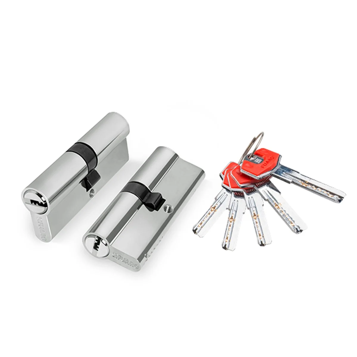 Цилиндровый механизм (D-PRO500/80) D-PRO5000Key80(30+10+40) CP хром 5Key