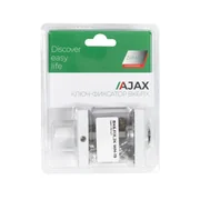 Ручка поворотная с фиксацией ключом BK6.FIX.JK WH-19 белый, фото 3