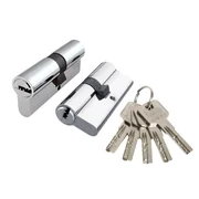 Цилиндровый механизм Z3000Key60(25+10+25) СP хром, фото 1