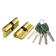 Цилиндровый механизм (A200/70) A2000Key70(30+10+30) PB латунь, фото 1