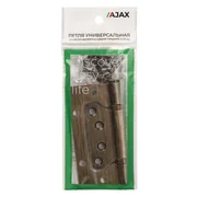 Петля универсальная без врезки IN4000W AB (100/P-2B 100x2,3) бронза, фото 3