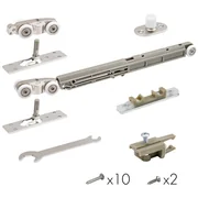 Комплект для раздвижных дверей SLD.Comfort-PRO.SET3.soft close+roller/80, фото 1