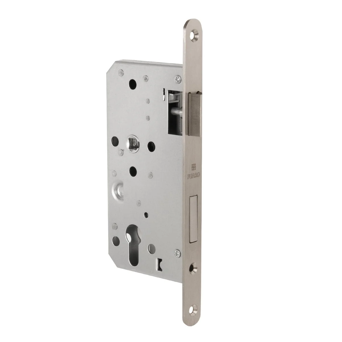 Замок врезной DD.INOX/C-55.72 (лиц.планка 20 мм)