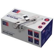 Корпус замка с ручкой LOCKSET25.ORION.5558-1 (KIT P25 5558 ORION) AB бронза, фото 3