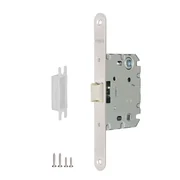 Защелка PLASTPL70X-R20 (PL70X-R20 SN) (врезная) SN мат. никель упаковка, фото 4