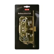 Корпус замка под цилиндр MEDIANA EVOLUTION B01103.50.03.567 с отв. планкой B01000.13 (латунь), фото 1