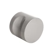 Ручка-кнопка CABIN PVC GREY серый (1 шт в пакете), фото 1