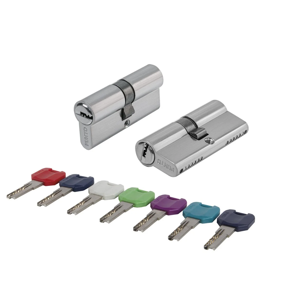 Цилиндровый механизм MaxPro7000Key70mm(30+10+30) SSC сатинированный хром 7key