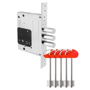 Замок врезной сувальдный MDV25/S-60.00.3R16 5key (5 ключей), фото 1
