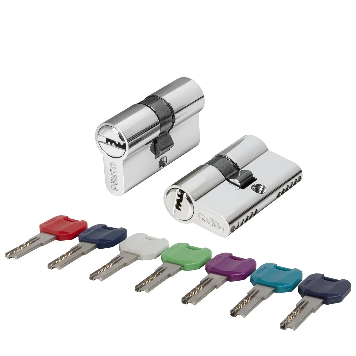 Цилиндровый механизм MaxPro7000Key70mm(30+10+30) CP хром 7key