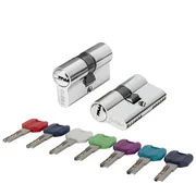 Цилиндровый механизм MaxPro7000Key70mm(30+10+30) CP хром 7key, фото 1