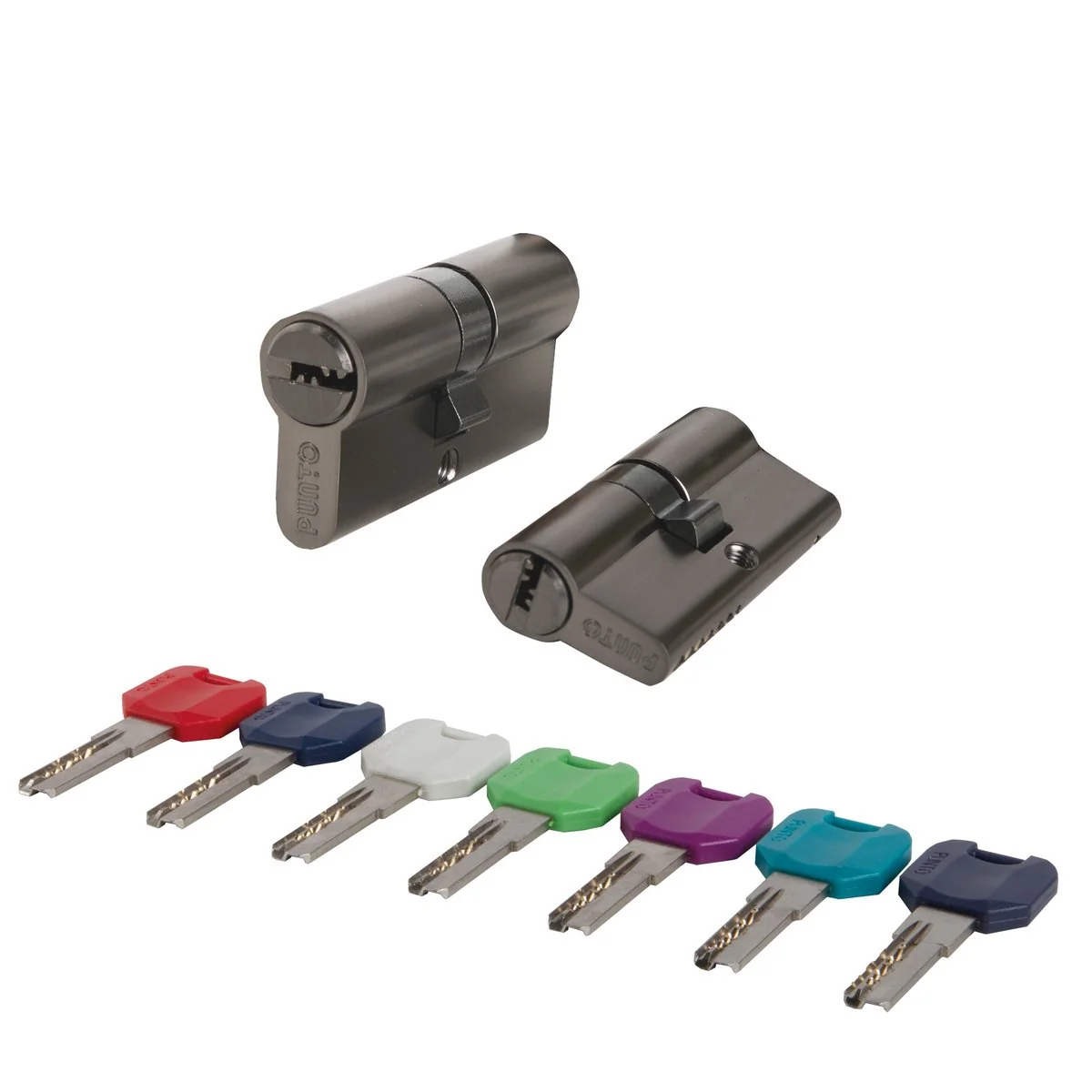 Цилиндровый механизм MaxPro7000Key70mm(30+10+30) GR графит 7key