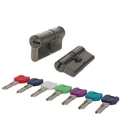 Цилиндровый механизм MaxPro7000Key70mm(30+10+30) GR графит 7key, фото 1