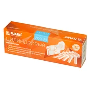 Цилиндровый механизм (200 ZM/100) 2000 ZMKnob100(60+10+30) CP хром 5Key с вертушкой, фото 2
