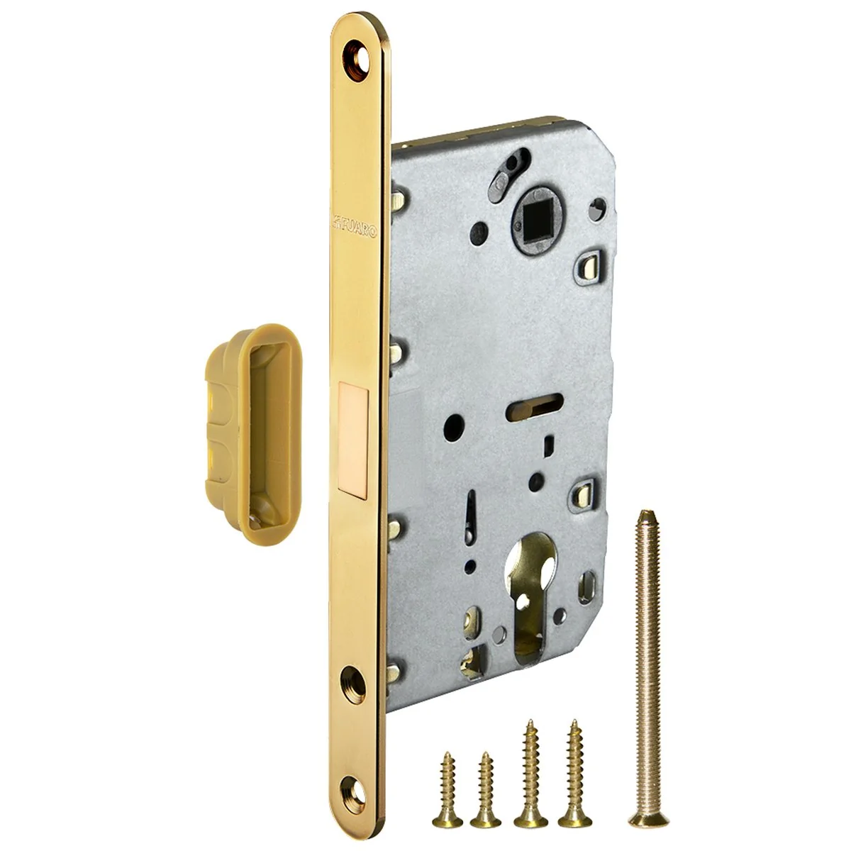 Корпус врезного замка MAGNM85C-50 (M85C-50) GOLD-24 золото 24K
