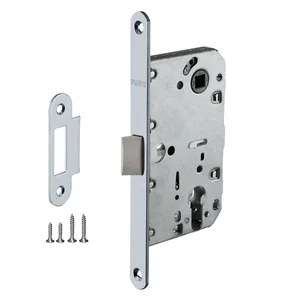 Корпус замка PL85-50/BL SSC-16 сатинированный хром