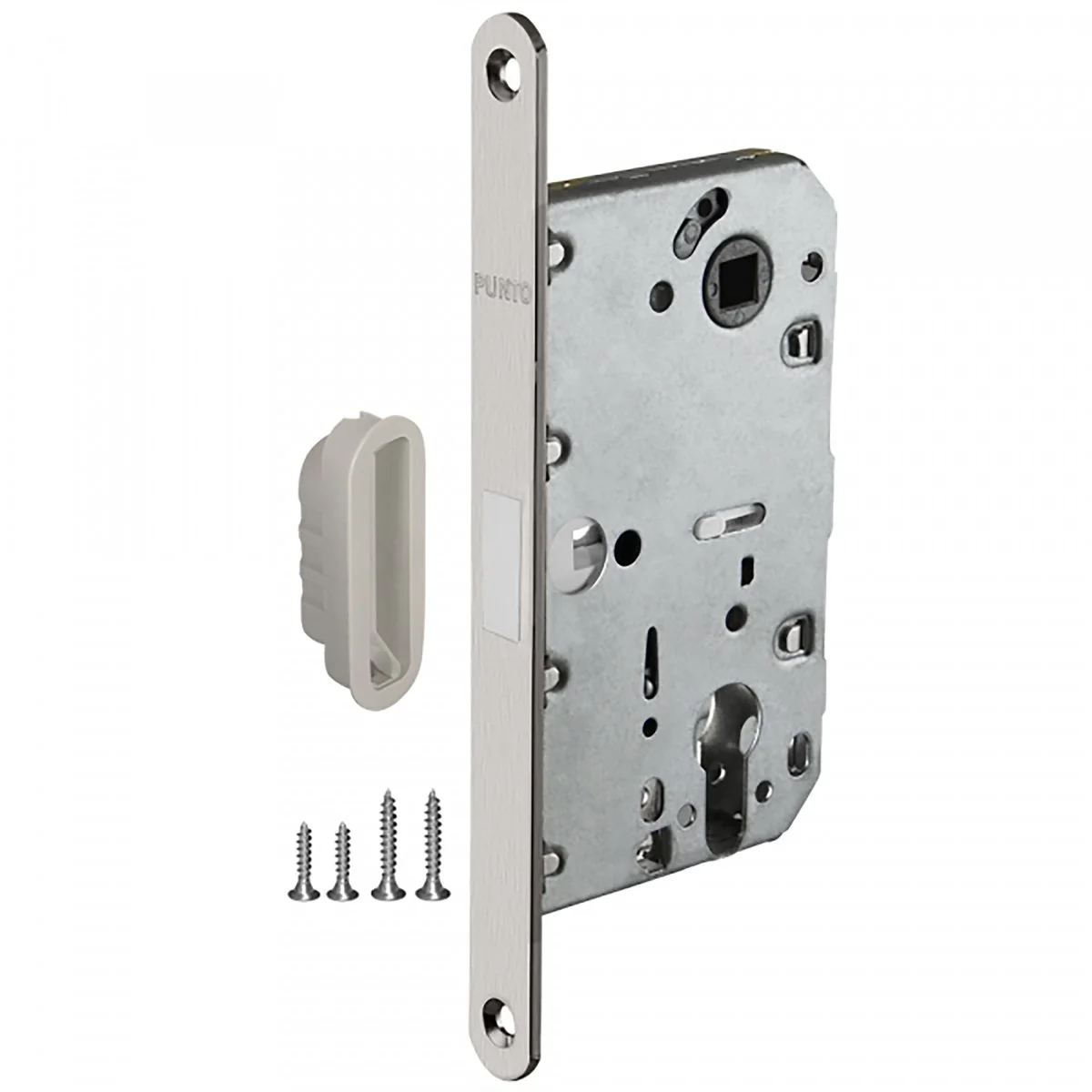 Корпус замка ML85-50/BL SN (матовый никель) блистер