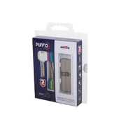 Цилиндровый механизм MaxPro7000Key80mm(25+10+45) SN никель 7key, фото 3