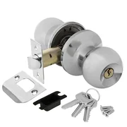 Ручка защелка DK682 CP-ET (6082 CP-E) (кл./фик.) хром, фото 1