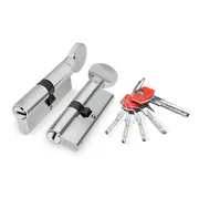 Цилиндровый механизм (D-PRO502/60) D-PRO5002Knob60(25+10+25) CP хром 5Key, фото 1