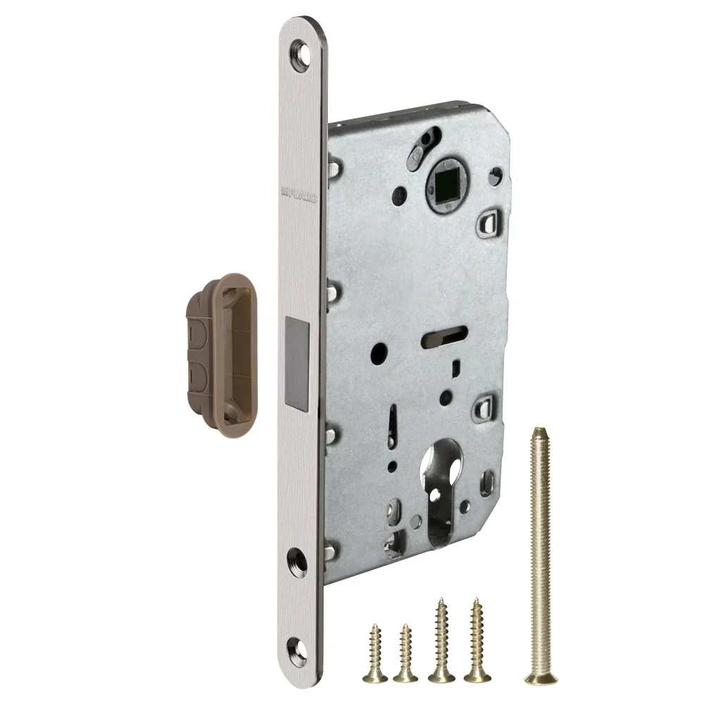 Корпус врезного замка MAGNM85C-50 (M85C-50) SN матовый никель