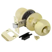 Ручка защелка DK682 PB-BK (6082 PB-B) (фик.) золото, фото 1