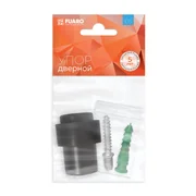 Упор дверной напольный STOPPER/14 (DS-14 ) BL-24 черный, фото 3