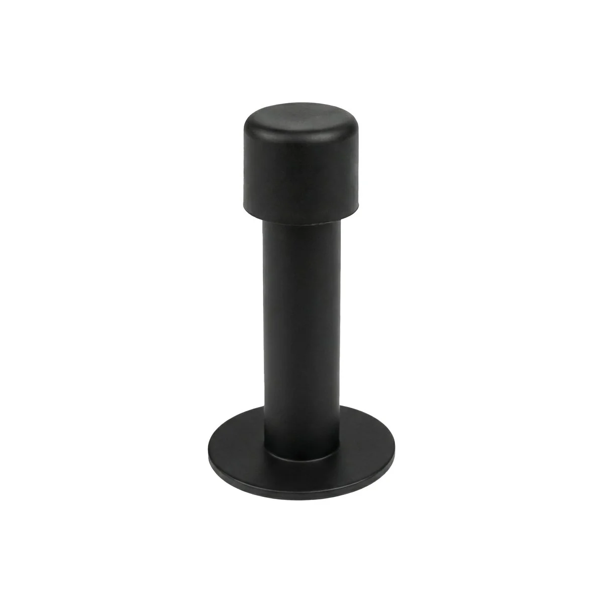 Упор дверной настенный DFIX/W85 INOX BL-24 черный