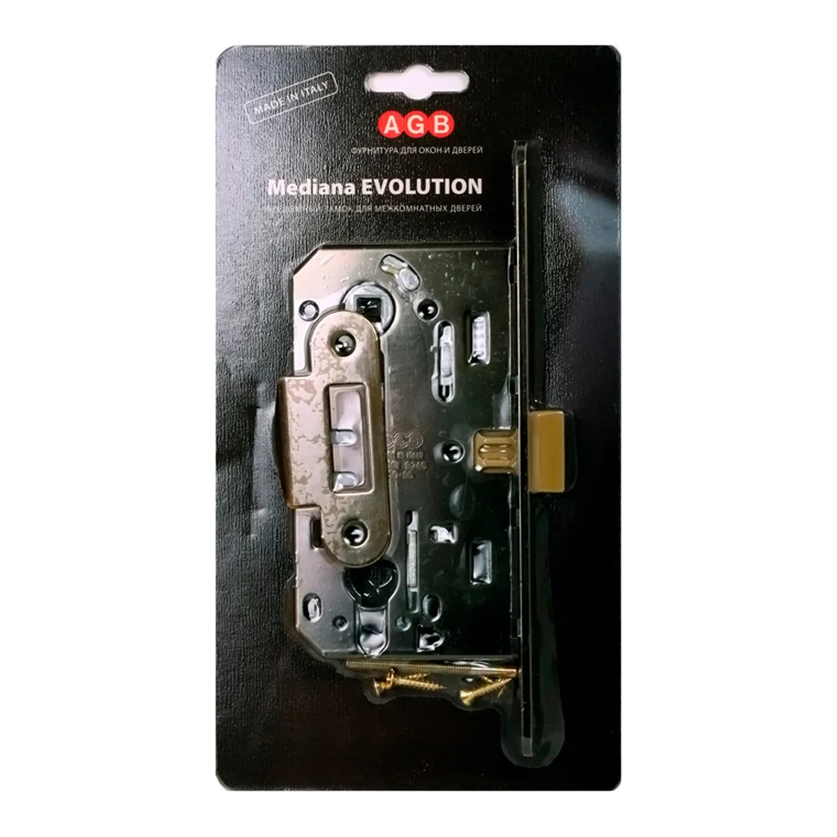 Корпус замка под цил. MEDIANA EVOLUTION B01103.50.12.567 с отв. планкой B01000.13 (ант бронза)