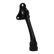 Упор дверной напольный STOPPER-100 BL (черный) козья ножка, фото 1