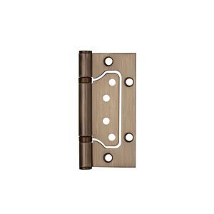 Петля универсальная без врезки IN4000W AB (100/P-2B 100x2,3) бронза