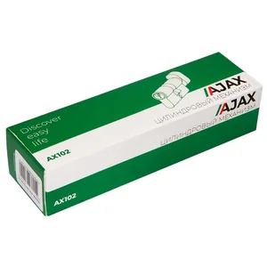 Цилиндровый механизм (AX102/70) AX1002Knob70 (35+10+25) CP хром с вертушкой