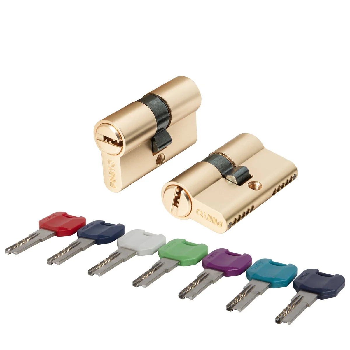 Цилиндровый механизм MaxPro7000Key60mm(25+10+25) SSG сатинированное золото 7key