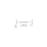 Декоративная крышка SLD.Scope 17/3/3200 cover AL (3,2 м), фото 2