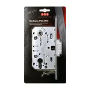 Корпус замка магнит. под цил. MEDIANA POLARIS B06103.50.06.567 с отв. планкой B02402.05 (ник), фото 1