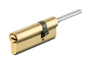 Цилиндровый механизм под вертушку (дл.шток) 164 SX/86 (50+10+26) mm латунь 5 кл., фото 1