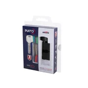Цилиндровый механизм MaxPro7002Knob52mm(21+10+21) GR графит 7key с вертушкой, фото 3