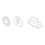 Ручка поворотная BK6.WC.CABIN PVC WH белый, фото 6