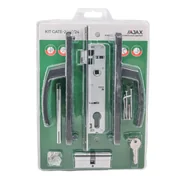 Корпус Ajax (Аякс) цилиндровый в комплекте с ручкой KIT GATE-2085/24 RAL 7016 антрацит, фото 3
