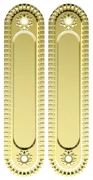 Ручка для раздвижных дверей SH.CL152.010 (SH010/CL) GOLD-24 золото 24К, фото 1