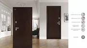 Дверь входная ТЕРМО 2 - Медь антик/Медь антик, фото 2